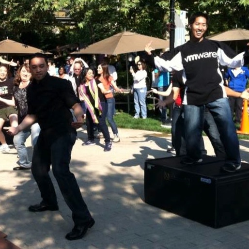 VMware Flash Mob Dance Photo