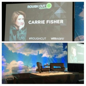 Carrie Fisher at VMware