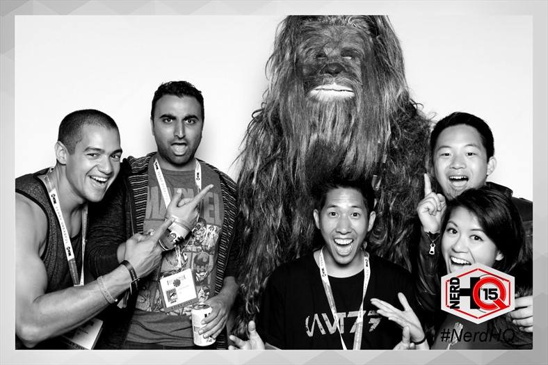 Best of times at a geek party with new and old friends.