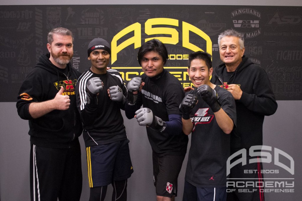 My partners and instructors at the Academy of Self-Defense - so honored to train with you all.